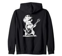 Dachshund-Dog Banjo Suonatore di Banjo Country-Music Banjo Felpa con Cappuccio