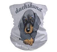 Dachshund Dog Best Friend Forever 26X30Cm Antivento Scaldacollo Durevole Fascia per Capelli per Escursionismo attività Campeggio