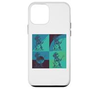 Dachshund-Dog pop-art Suonatore di banjo Country-Music Banjo Custodia per iPhone 12 mini