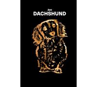 dachshund dot grid notebook: Long Haired Cream Dachshund dot grid notebook | 60 Pages, 5.5 x 8.3" .
