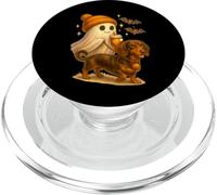 Dachshund Halloween Ghost Walking Dachshund Dog PopSockets PopGrip per MagSafe