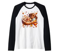 Dachshund Lover Must Haves with Fall Vibes Cute Wiener Dog Maglia con Maniche Raglan