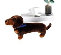 Dachshund Plush - Premium Cuddly Dog Hugging Pillow, Features Reinforced Dual-Stitched Seams For Long-Lasting Durability | Crafted From Ultra-Soft Non-Shedding Velour For A Soothing Sensory Experience