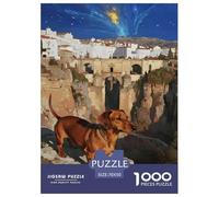 Dachshund Puzzle 1000 Pezzi Fun Per Adulti,pet Dog, Intrattenimento Creativo Regalo Creativo Per Il Relax Per Uomini E Donne 70x50cm/1000pcs