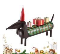 Dachshund Statue - 1,97 x 5,51 x 8,98 Inches Wood Christmas Desktop Decor, Tabletop Dog Sculpture, For Dog Lovers Home Decorators Craft Enthusiasts Bookcase Window Sill Bookshelf Tovaglia Dressing And