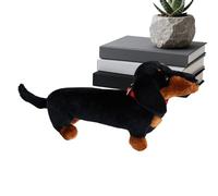 Dachshund Stuffed Animal - Hugging Pillow Dachshund Stuffeds | Playtime Companion Animal Stuffed Doll | Cute Dog Plush Hugging Toy For Kids Adults Nursery Home Desk Divano Bed Playroom Car Birthday