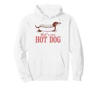 Dachshund That's One Hot Dog Fun Art Felpa con Cappuccio