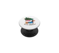 Dachshund Through The Snow Funny Christmas Wiener Dog PopSockets PopGrip Adesivo