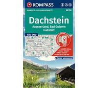KOMPASS Mappa 20 Dachstein/Ausseerland/Bad Goisern/Hallstatt 1:50.000 - escursionismo e bici offline