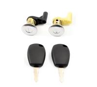 DACIA DUSTER SANDERO 2x SERRATURA CILINDRETTO SET CHIAVI set NUOVO