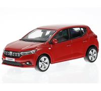 Dacia Sandero 2021 rosso Fusion red modello di auto 509021 Norev 1:43