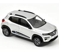 MODELLINO AUTO STATICO DIECAST DACIA SPRING COMFORT 2022 SILVER SCALA 1/43
