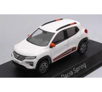 MODELLINO AUTO STATICO NOREV DACIA SPRING COMFORT PLUS 2022 BIANCO SCALA 1:43