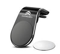 DACINHFB Porta Cellulare Auto Magnetico per Citroen C4 Cactus 2014-2020, Supporto Smartphone Aggancio alla Bocchetta d'Aria Leave The Air out,Black