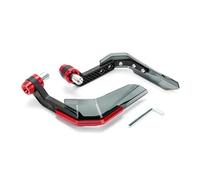 DACONGI Protezione La Mano per Loncin Voge 200AC 300AC 300R 500DS 500R 650DS ER10 Paramani per Moto Protezione per Mani Parabrezza(Red)