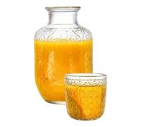 d'acqua e bicchieri da accanto al - Set di per la raccolta 'acqua e del bicchiere | Dispenser d́e collutorio trasparente, d¨e aqua dé , per liquidi, vino, camera da