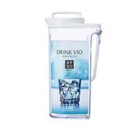 d'acqua | in con coperchio | Carafe Pitcher | Clear Glass Water Pitcher | Contenitore per succo con grande capacità | per bevande sigillata per casa, studio, ristoranti