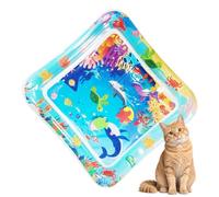 d'Acqua per Gatti Giocattoli Interattivi a Tema Marino | Tappetini Rinfrescanti per Giochi Estivi con Acqua per Esercizio di Colpi Inverno Casa Viaggio Pavimento