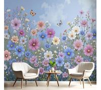 DACRWEKZ Carta da parati fotografica con Animali fantastici Foresta della città di Lucheng,300 x 210 cm, poster grande per soggiorno, camera da letto, sfondo TV