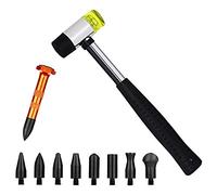 Dacvgog 10 Pezzi Strumenti di Riparazione di Affettatura Carrozzeria Testa di Percussione, Strumenti di Percussione, Strumenti di Riparazione di Affettatura