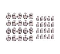 Dacvgog 40 Pezzi P80 Ugello/Elettrodo Punta Consumabili Torcia di Taglio al Plasma Ricambi Accessori 1,1 mm