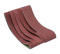 Dacvgog 5 Pezzi 100 X 915 Mm Banda di Levigatura 4 Pollici X 36 Pollici Banda Abrasiva Schermo di Levigatura 60 120 180 240 320