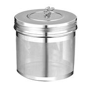 Dacvgog Confezione da 2 infusori di palline di tè per infusori di tè e foglie sciolte per cucinare, coperchio filettato, colino da tè extra fine