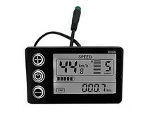 Dacvgog Display per Bicicletta Elettrica 24V/36V/48V Display LCD Impermeabile S866 Pannello di Controllo Cruscotto per Bicicletta Elettrica E-Bike