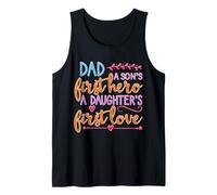 Dad A Sons First Hero A Daughters First Love Camicia Uomo papà Canotta
