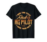Dad AG Pilot Crop Duster Apparel Maglietta
