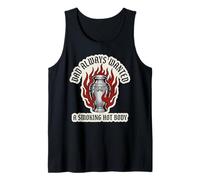 Dad Always Wanted A Smoking Hot Body Dark Humor Urna Grafica Canotta