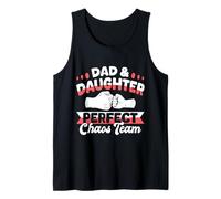 Dad and Daughter Perfect Chaos Team Funny Family Canotta