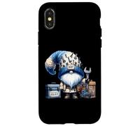 Dad Can Fix Anything Funny Gnome Daddy With Toolkit For Dad Custodia per iPhone X/XS