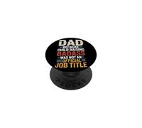 Dad Child-Raising Badass Job Title PopSockets PopGrip Adesivo