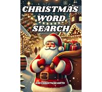 Dad Christmas Gifts: Christmas Word Search: Puzzle Book for Adults and Seniors with Solutions