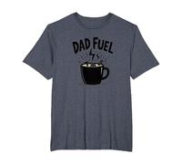 Dad Fuel: Tazza da caffè con Strumenti per Padri a Portata di Mano Maglietta, Uomo Taglie Grandi, Pervinca, 3X Tall