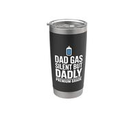 Dad Gas Silent But Dadly Premium Grade Bicchiere termico in acciaio inox doppia parete