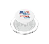 Dad Grandpa Veteran Great Grandpa I Just Keep Getting Better PopSockets PopGrip per MagSafe