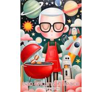 Dad Grilling in Space - Fragments of Space Notebook: For Writing, Drawing, and Everything Else