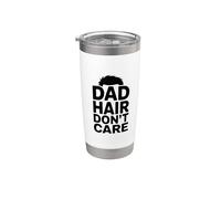Dad Hair Don't Care Bicchiere termico in acciaio inox doppia parete