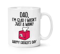 Dad I'M Felice i Wasn'T solo Un W NK Buona Festa Del Papà 284ml Tazza Gioco Rude