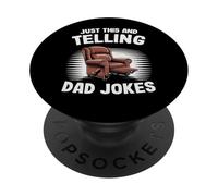 Dad Joke Funny Men Just This And Telling Dad Jokes Poltrona PopSockets PopGrip Adesivo