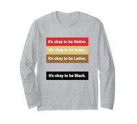 Dad Joke, It's Ok to be Latino, Native, Asian Maglia a Manica