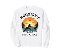 Dad Joke Word Pun Mountains Aren't Funny They're Hill Areas Felpa