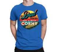 Dad Jokes Are Corny Fathers Day Gift for Best Dad Daddy Amazing Men T-Shirt #FD