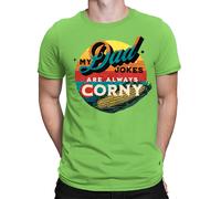 Dad Jokes Are Corny Fathers Day Gift for Best Dad Daddy Amazing Men T-Shirt #FD