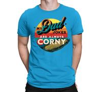 Dad Jokes Are Corny Fathers Day Gift for Best Dad Daddy Amazing Men T-Shirt #FD