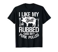 Dad Jokes Barbecue Smoking Carne Design Outfit Maglietta