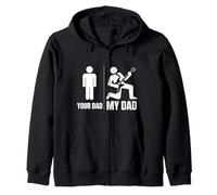 Dad Jokes Funny Guitar Fathers Day Guitar Musician Guitarist Felpa con Cappuccio