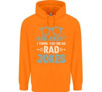 Dad Jokes? I Think You Mean Rad Jokes Uomo Felpa